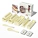 Kit para Hacer Sushi, 12 Piezas Kit Sushi, Juego Completo de Cocina de Bricolaje, Adecuado para Amantes del Sushi, Principiantes, Niños, Familiar Fiestas
