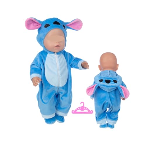 Ropa de Muñecos para Muñecas Bebé 35-43 cm, Ropa para Muñecas Bebé 14-18 Inch, Conjunto de Ropa de Muñeca,Juego de Disfraz de Muñeca para Niños y Niñas, Accesorios para Muñeca(no muñecas)