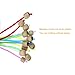 KOKNIT Set of 12 Size Tunisian Afghan Crochet Hook Set with Plastic Cable Carbonized Bamboo Knitting Needles Weaving Carpet Rugs Blanket 3.0mm(D)-10.0mm(N)