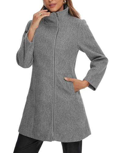 ジャケット・アウター ACLENT Stand collar volume fur coat S ACLENT Stand collar volume fur coat S