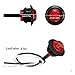 NBWDY 10Pcs 3/4 Inch Red LED Marker lights,Led Trailer Marker Light,LED Clearance Bullet Marker Light,Turn Signal Identification Indicator Light for Trailer Truck RV Car Bus Van