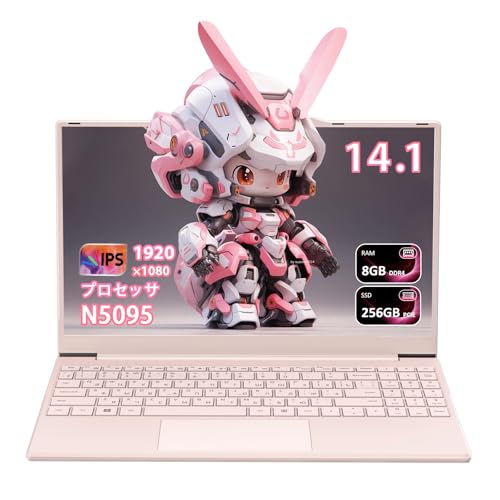 Amazon.co.jp: ノートパソコン 14.1インチ office 2019搭載｜N5095