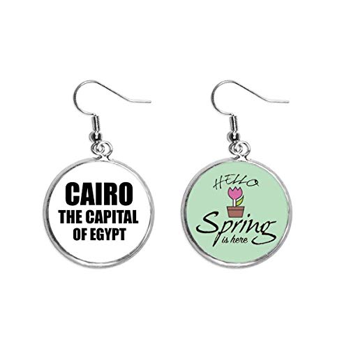 Pendientes de primavera El Cairo colgante decorativo de Egipto de moda