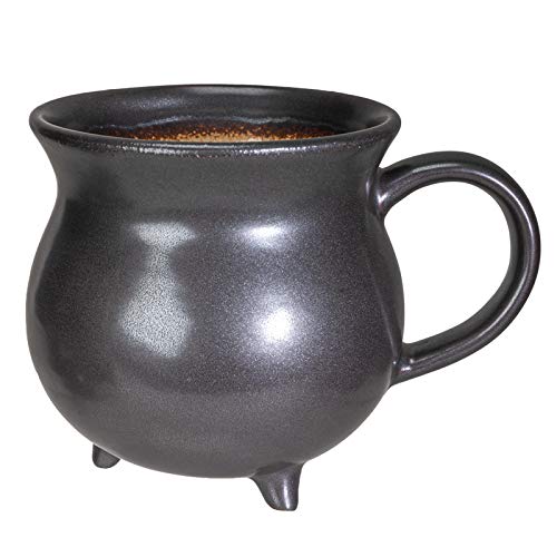 Taza de porcelana con forma de caldero 32 onzas miniatura 3