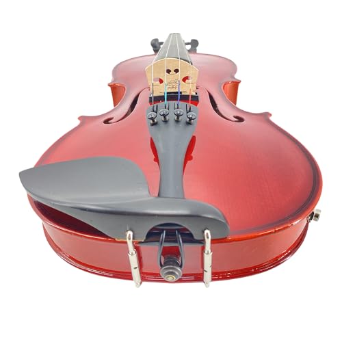 Image of Yinfente Acoustic Electric Violin 4 /4 Full Size Violin Profesional 4 String Maple Spruce For Student,Violin For Beginners With Case,Brazilwood Bow,Cable,Cleaning Cloth,Rosin