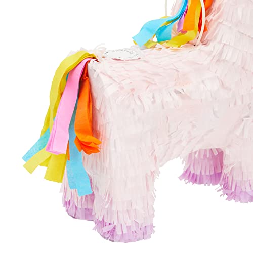 Pink And Purple Unicorn Pinata For Girls Birthday Party Supplies, Rainbow Decorations, Animal Themed Parties And Celebrations For Kids (Small, 13X15.5X5 Inches) #TOP7
