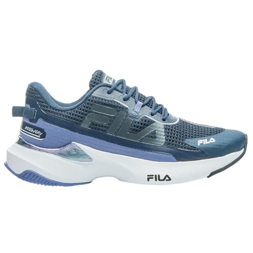 Tenis Fila Recovery Feminino,Marinho/Roxo Acinzentado/Prata,39