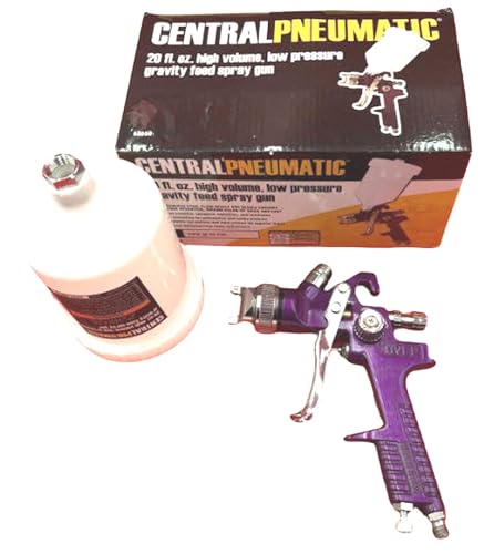 Central Pneumatic 47016 High Volume Low Pressure Gravity Feed Spray Gun thumb #1