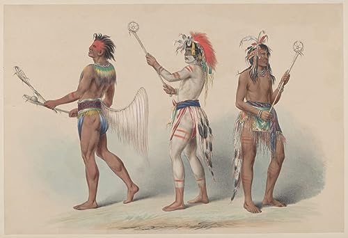 Peinture sur toile nordique George Catlin pour éliminer la froideur d'une chambre