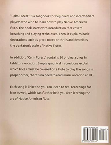 Calm Forest: Native American Flute Songbook