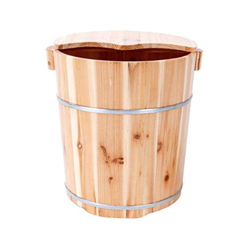 Spa de pies de madera para masaje y pedicura