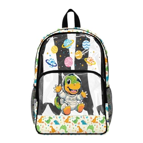 Sac à dos transparent 43,2 cm Wanyint grand sac anti-perte d'affaires