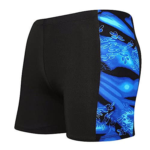 ERYUE Bañador de Secado rápido,Troncos de natación para Hombres de Secado rápido Ropa Interior Deportiva Calzoncillos Tipo bóxer con cordón Calzoncillos elásticos Transpirables de Verano Calzoncillos