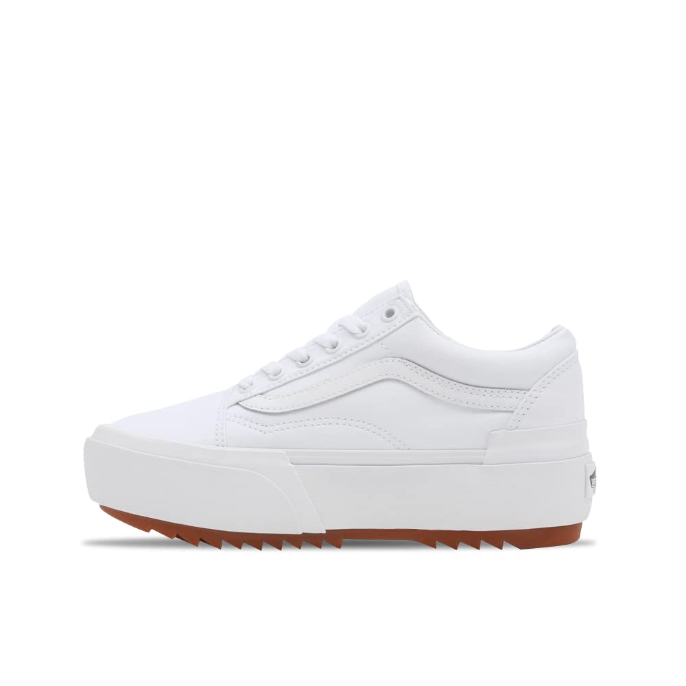 Vans Modelo UA Old SKOOL Stacked White T.