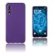 Produktbild PhoneNatic Case kompatibel mit Huawei P20 Pro - lila Silikon Hülle matt Cover