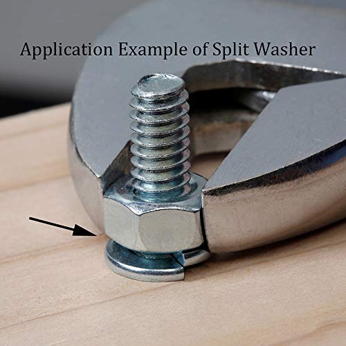 Nacx M8 Split Lock Washer, 304 Stainless Steel Spring Lock Washer thumb #4