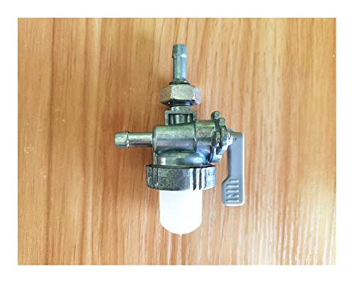 RJXDUPHT Colador de Combustible Compatible con T520 MZ175 MZ200 Motor timón trasplantador Junta Tuerca de Bloqueo Resorte Junta tórica válvula Grifo Grifo