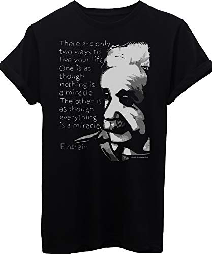IMage T-Shirt Albert Einstein Miracolo - Famosi by...