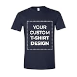 Custom T-Shirts for Men Women Personalized Shirt with Photo Logo Text Round Neck Cotton Christmas Tshirt Design Print 2 Sides