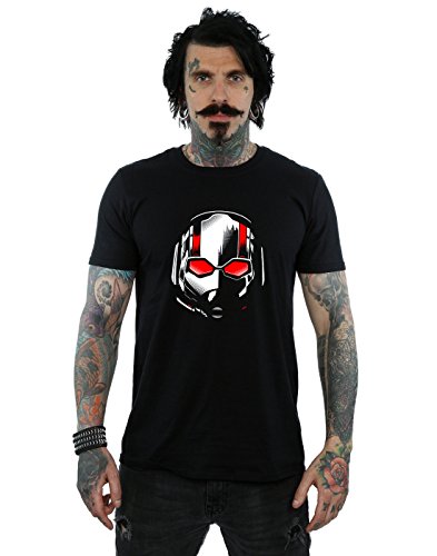 Marvel Men's Ant-Man and The Wasp Scott Mask T-Shirt Black XX-Large
