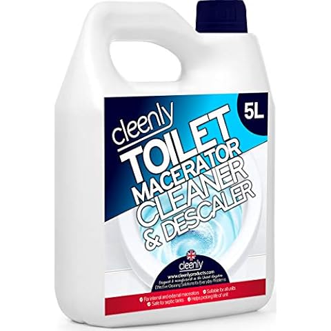 Cleenly Toilet Macerator Cleaner & Descaler 5L Cover