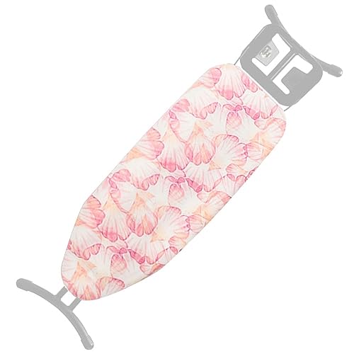 LYVQZPWLRUnd Decken und Decken, Bügelbrettbezug und -unterlage, hitzebeständiger Bügelbezug aus 100% Baumwolle(D)