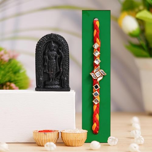 Webelkart Premium Combo Of 1 Rakhi Set For Bhaiya And Bhabhi. Rakhi For Bhaiya Bhabhi, Lumba Rakhi For Bhabhi Rakshabandhan Gift For Brothers (B0CCL8ZT7F) Amazon Price History, Amazon Price Tracker