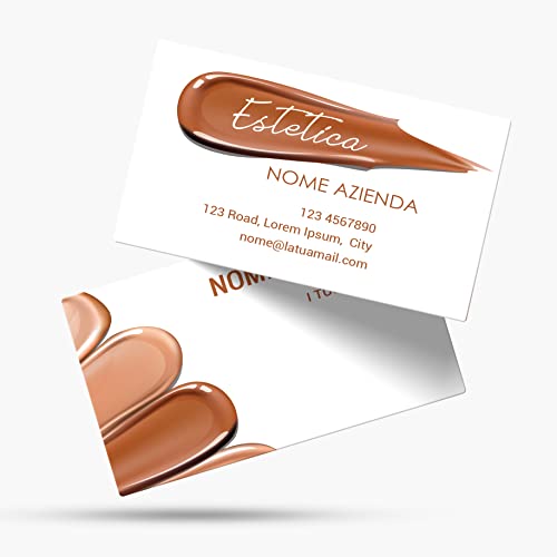 Biglietti da visita personalizzabili in cartoncino...
