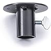 Birds Choice Mounting Flange for Standard 1 Pole | 3 Steel Disc, 1.0625 Center Opening | Includes Thumbscrew & Screws