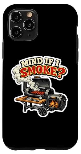Mind If I Smoke Meat Lover BBQ �X���[�J�[ �u���X�P�b�g ���H���� �W���[�N �X�}�z�P�[�X iPhone 11 Pro �p