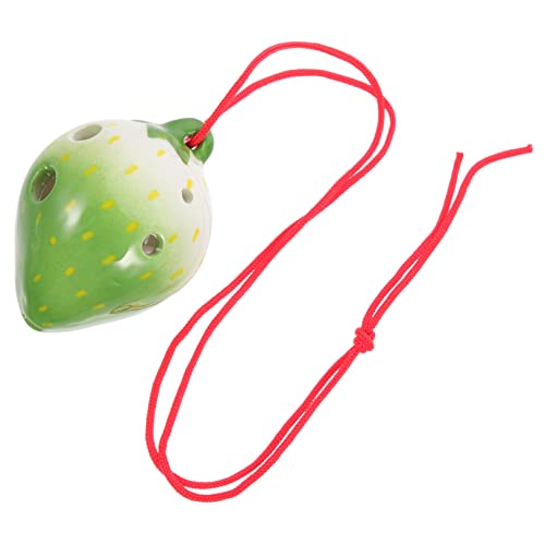 SUPVOX Beginner's 6-hole Ceramic Flute Portable Perfect for Boys and Girls Wind Instrument Enthusiasts Random Color