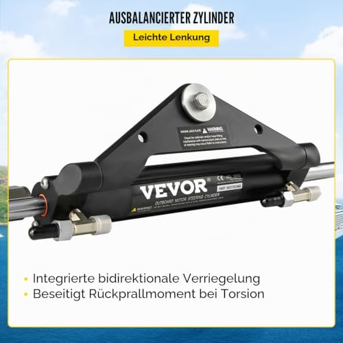 VEVOR 117CC Hydraulische Servopumpe HC4645H Hydraulische Außenborder Lenkpumpe150PS Servopumpe hydraulisch Hydraulic Outboard Steering Pump