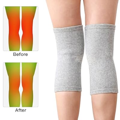 Onecompress - One Compress Premium Bamboo Knee Sleeve 2-pack Original(Medium(55-75KG))