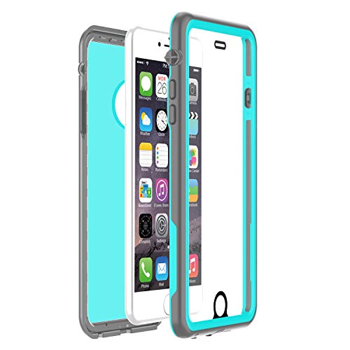 Cellever Waterproof Case For Iphone 6S Plus/Iphone 6 Plus, 5.5-Inch, Waterproof Ip68 Certified Shockproof Sandproof Snowproof Dirtproof Full Body Sealed Protective Cover Kz-C (Ocean Blue) #TOP2