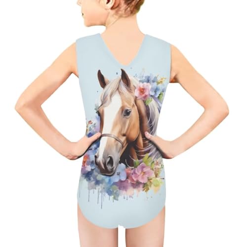 Girls Swimsuits 3-14 Y Cute Bathing Suits for Girls Gymnastic Leotard2