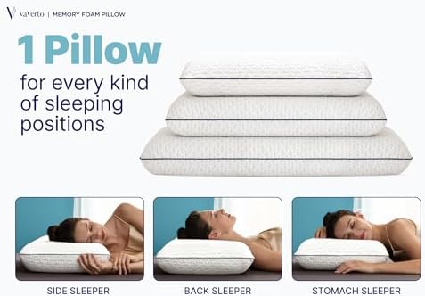 Vaverto Memory Foam Pillow - Thumbnail 4