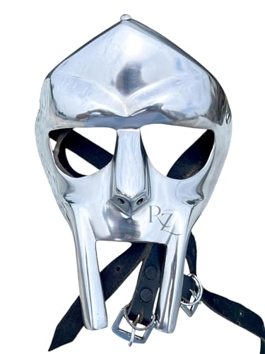 Masque de gladiateur MF Doom en métal, cadeau idéal pour fan de cosplay