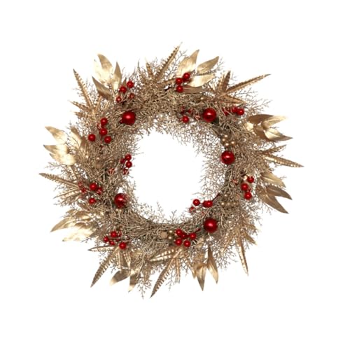 Alipis 1pc Simulated Berry Wreath Pendant Decorative Christmas Garland for