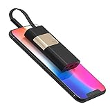 [Paquete de alimentación Quickcharge]: Puertos de salida y entrada Compatible con QC 3.0 / PD, solo tarda 3.5 horas en cargarse por completo con el cargador de pared PD / QC.Soporte de carga de 3 dispositivos de forma simultanea