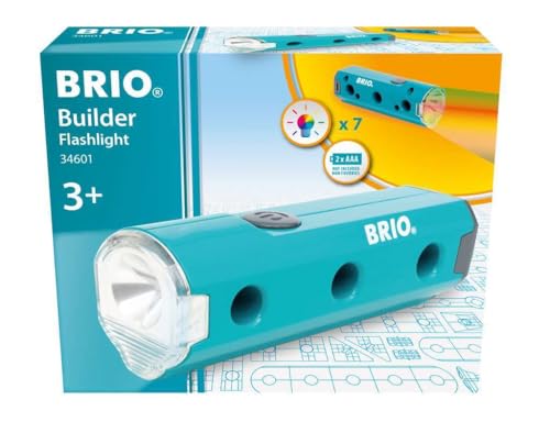 BRIO Builder - 34601 Flashlight | Educational Roleplay & Construction Toy for Kids Age 3 Years Up