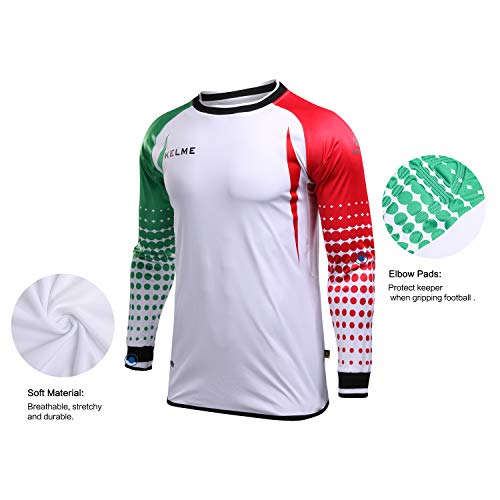 Kelme Boy's Long Sleeve Soccer Shirts, Soccer Shorts, Jersy Uniform Soccer