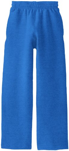 Soffe Boys 8-20 Open Bottom Heavy Weight Pocket Sweatpant, Royal, X-Large