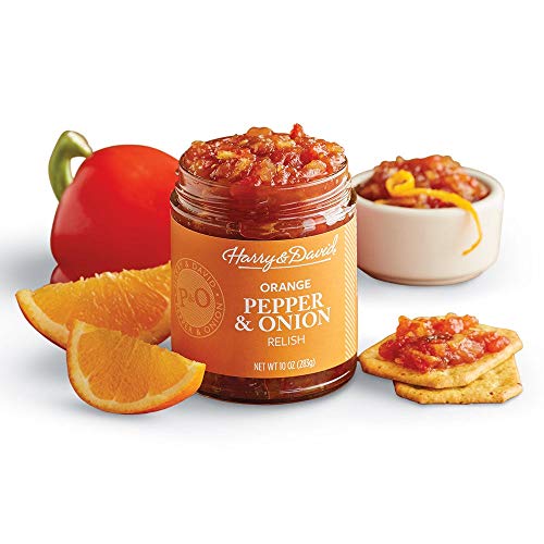 Harry & David Pepper & Onion Relish with Orange (10 Ounces)