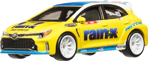 Hot Wheels Premium Car Culture Collectible Toy Car, 1:64 Scale Die-Cast Toyota Corolla GR, Slide Street Vehicle with Real Riders Tires - image 2