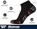 Reebok Men’s Quarter Socks – 6 Pack Cushion Quarter Cut Ankle Socks for Men - Breathable Men's Athletic Socks (Size: 6-12.5), Size 6-12.5, All White