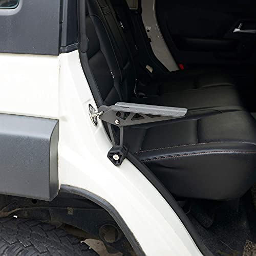 Cowvie Foldable Car Door Step Stand Pedal - Access To Vehicle's Top Roof Both Feet Stand Pedal Ladder For Most Suv Truck Jeep Black (Fit F150) #TOP7