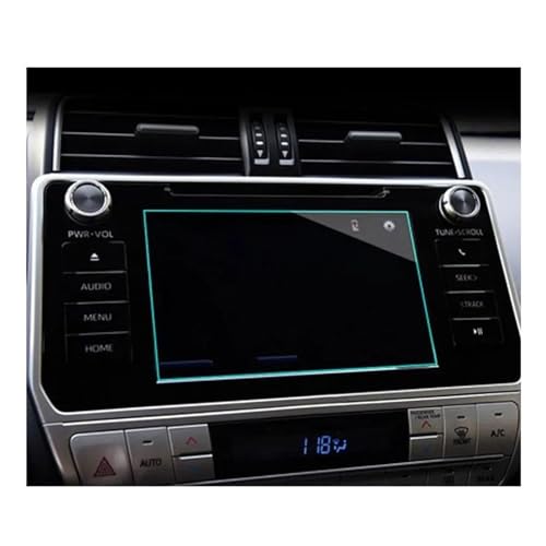 Film vitres trempées 8 Pouces Toyota Prado 150 : fini les rayures de console