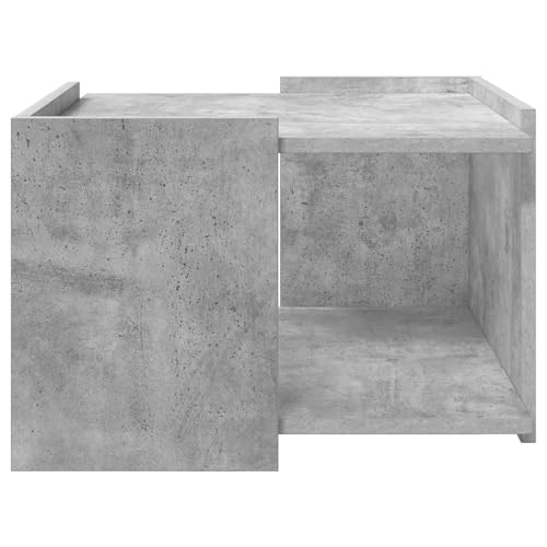 Table basse gris béton robuste finis les salons encombrés - 6