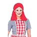 Paper Magic Rag Doll Adult Costume Wig One Size Red