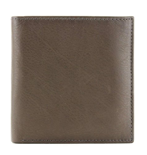 Bacci Bifold Wallet for Men - Top grain Cowhide Leather Wallet With 10 Cards, 2 Inner & 2 Cash Pockets - Clean Stitched Hipster Billfold Men's Wallet (Brown)
